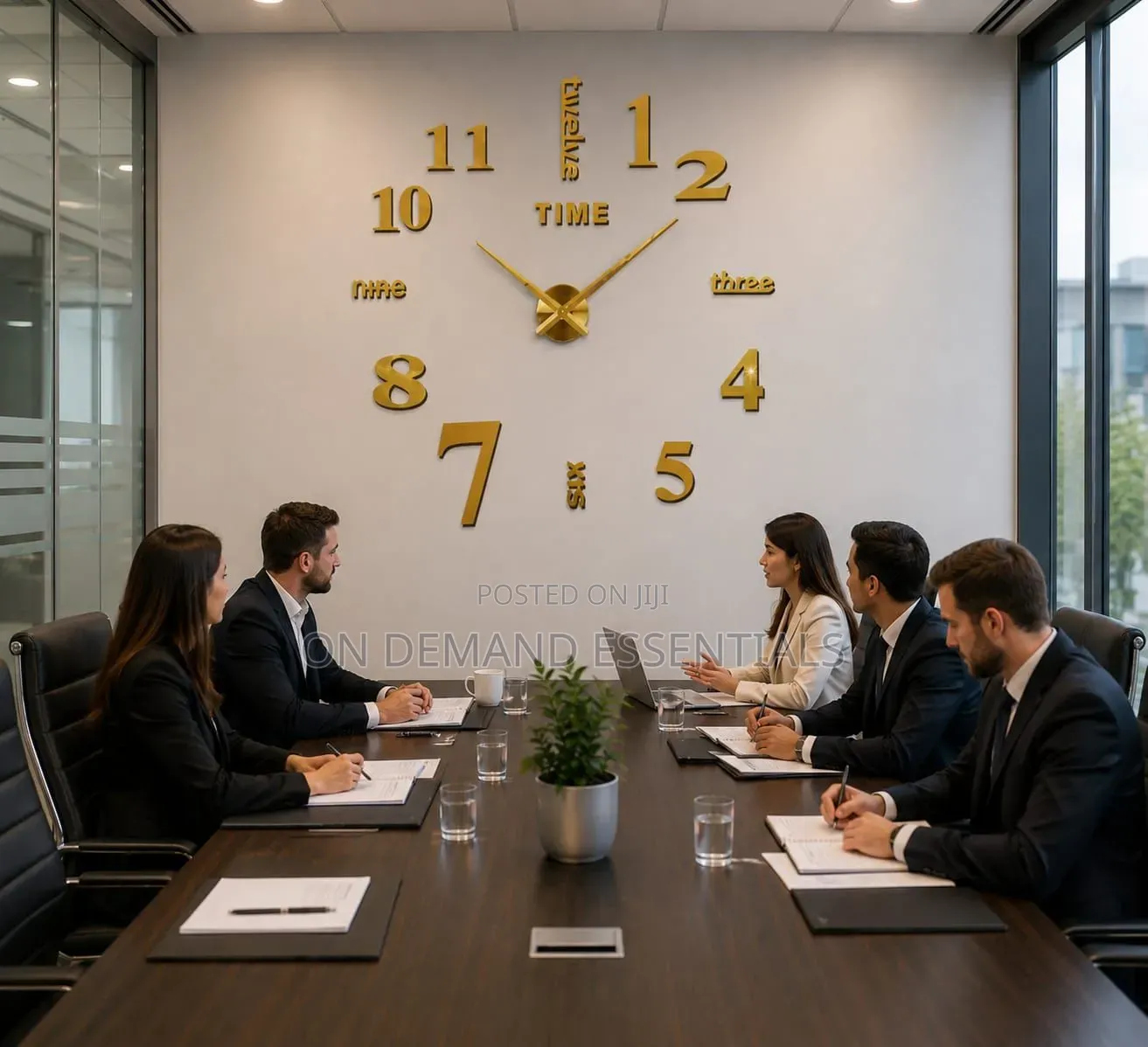 ✅Numeral Acrylic DIY Wall Clock  Available in Gold