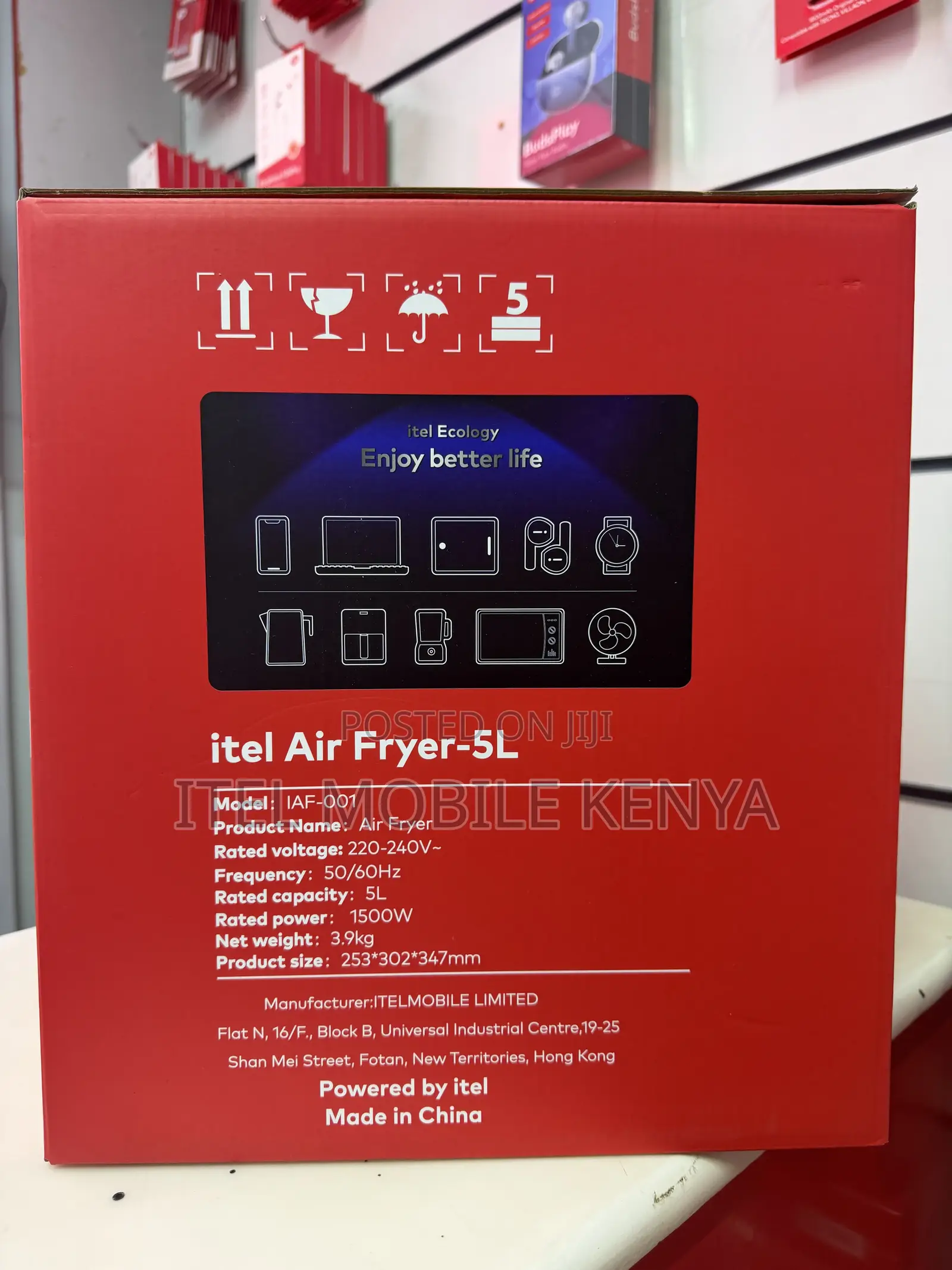 Itel Air Fryer 5L