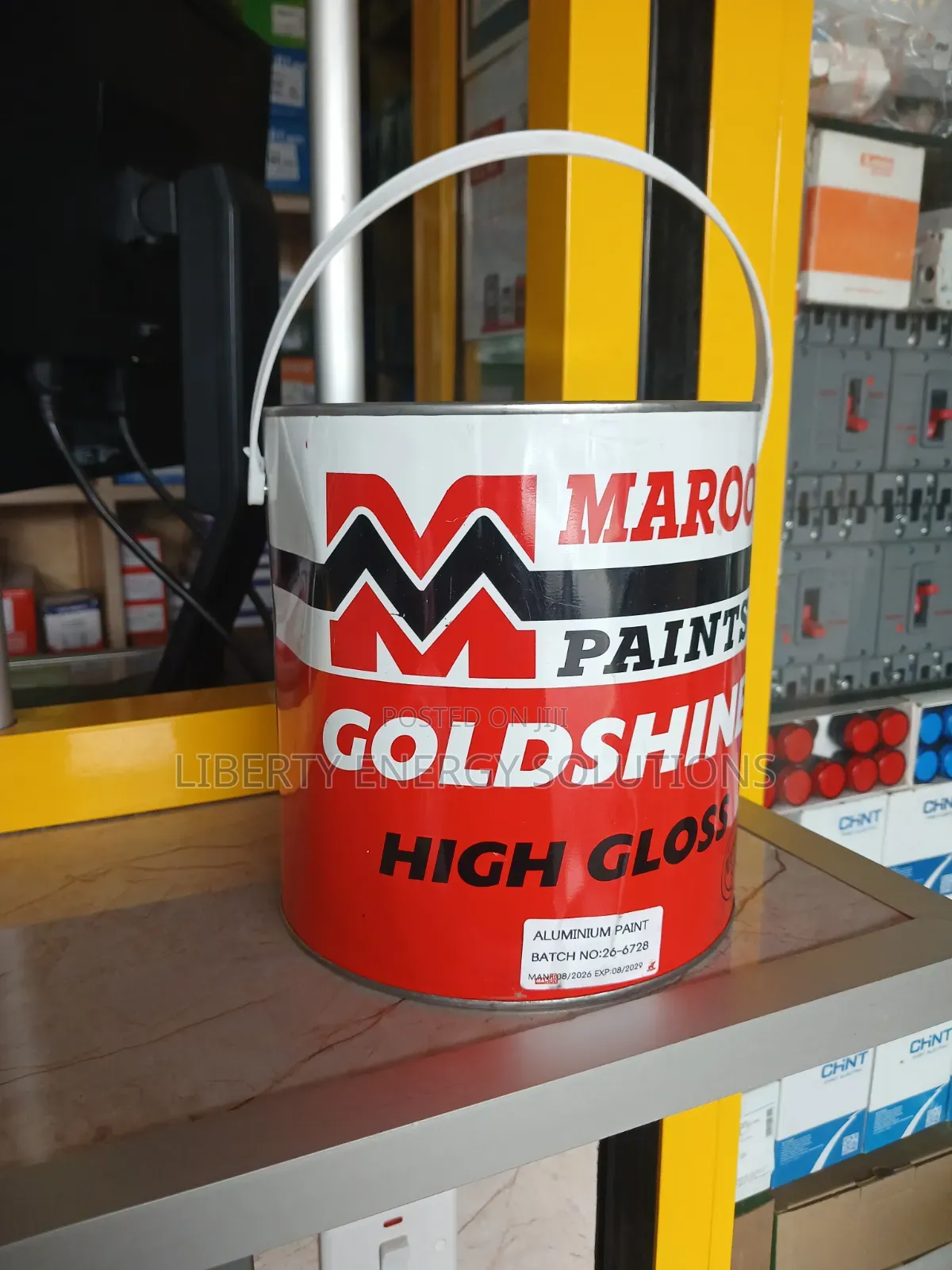 Maroo Goldshine High Gloss Aluminium Paint