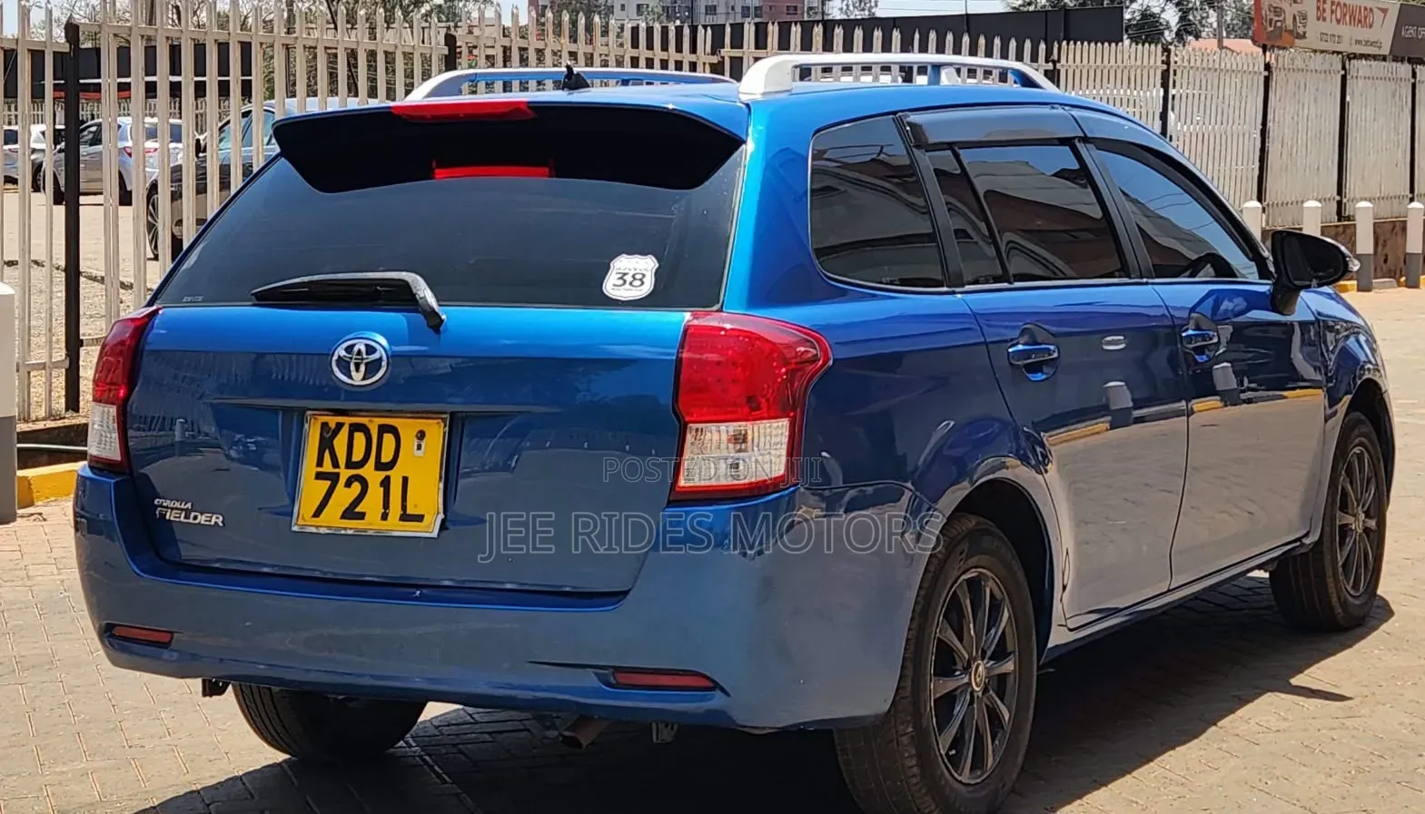 Toyota Corolla Fielder 2014 Blue