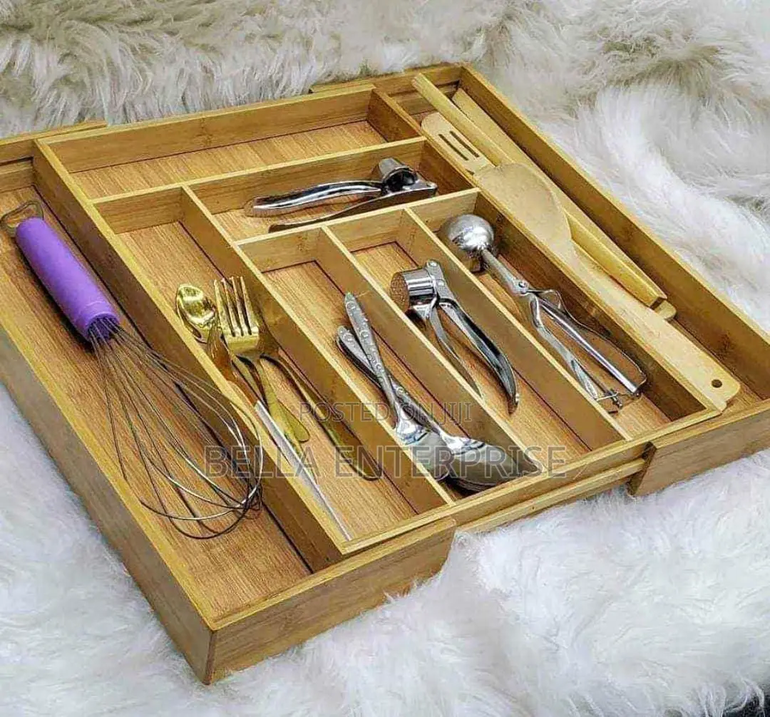 Bamboo Drawer Organiser c