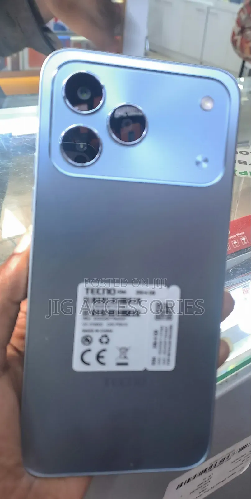 New Tecno Spark 50 128 GB Gray