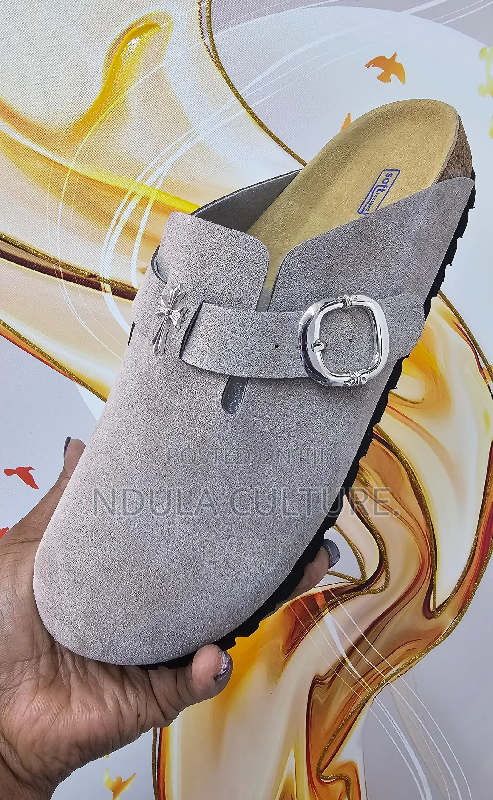 Original Suede Birkenstock Clogs/Slides