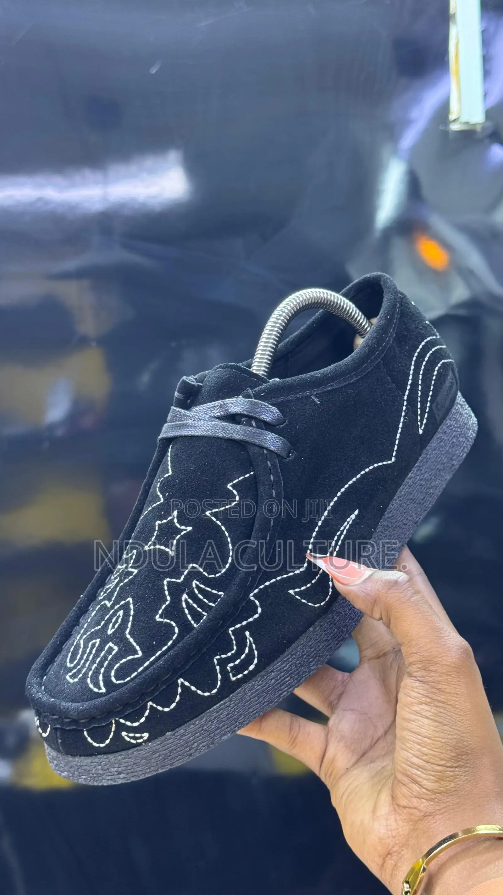 Wallabee X Supreme Western Cut Out Edition