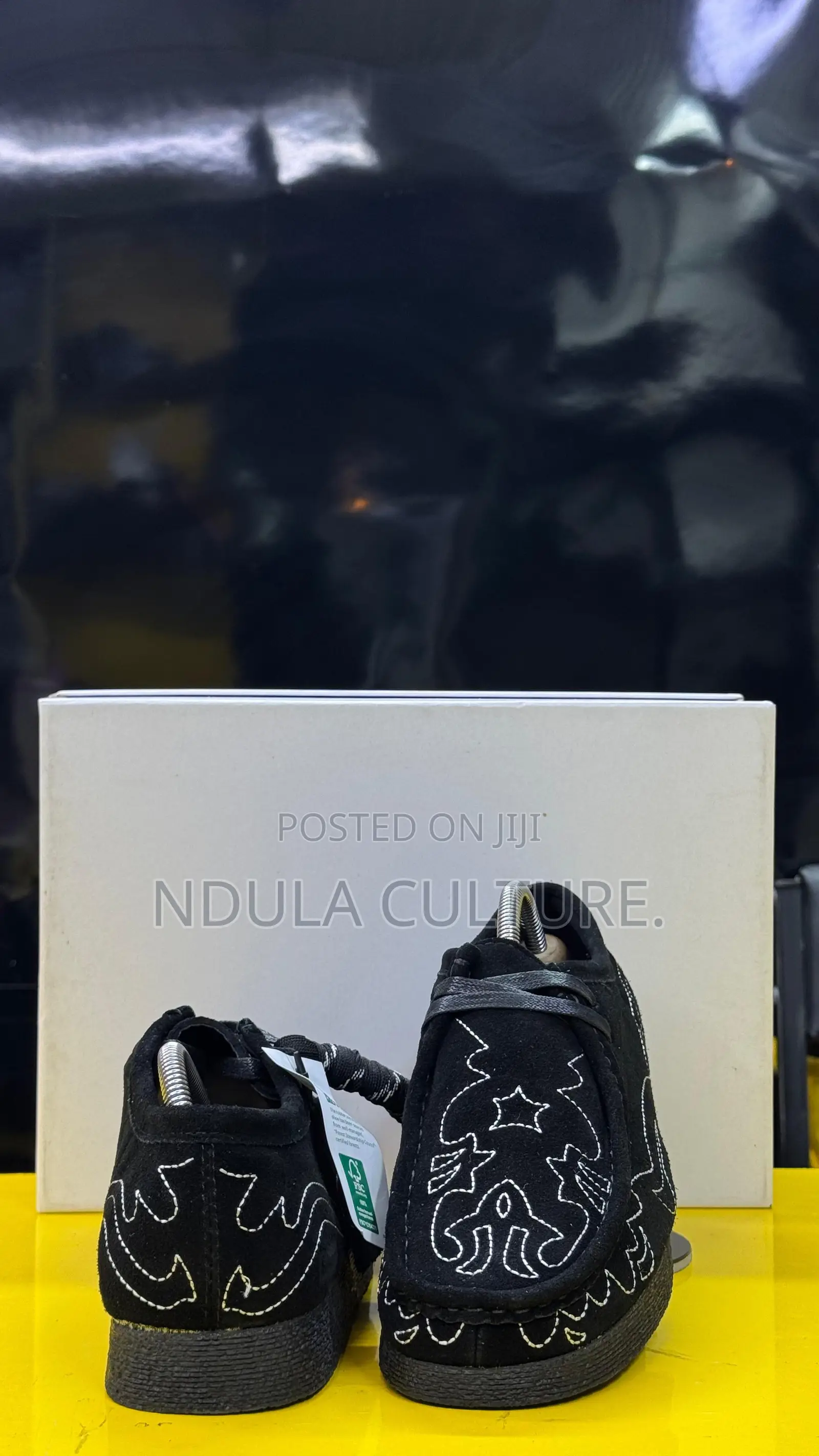 Wallabee X Supreme Western Cut Out Edition