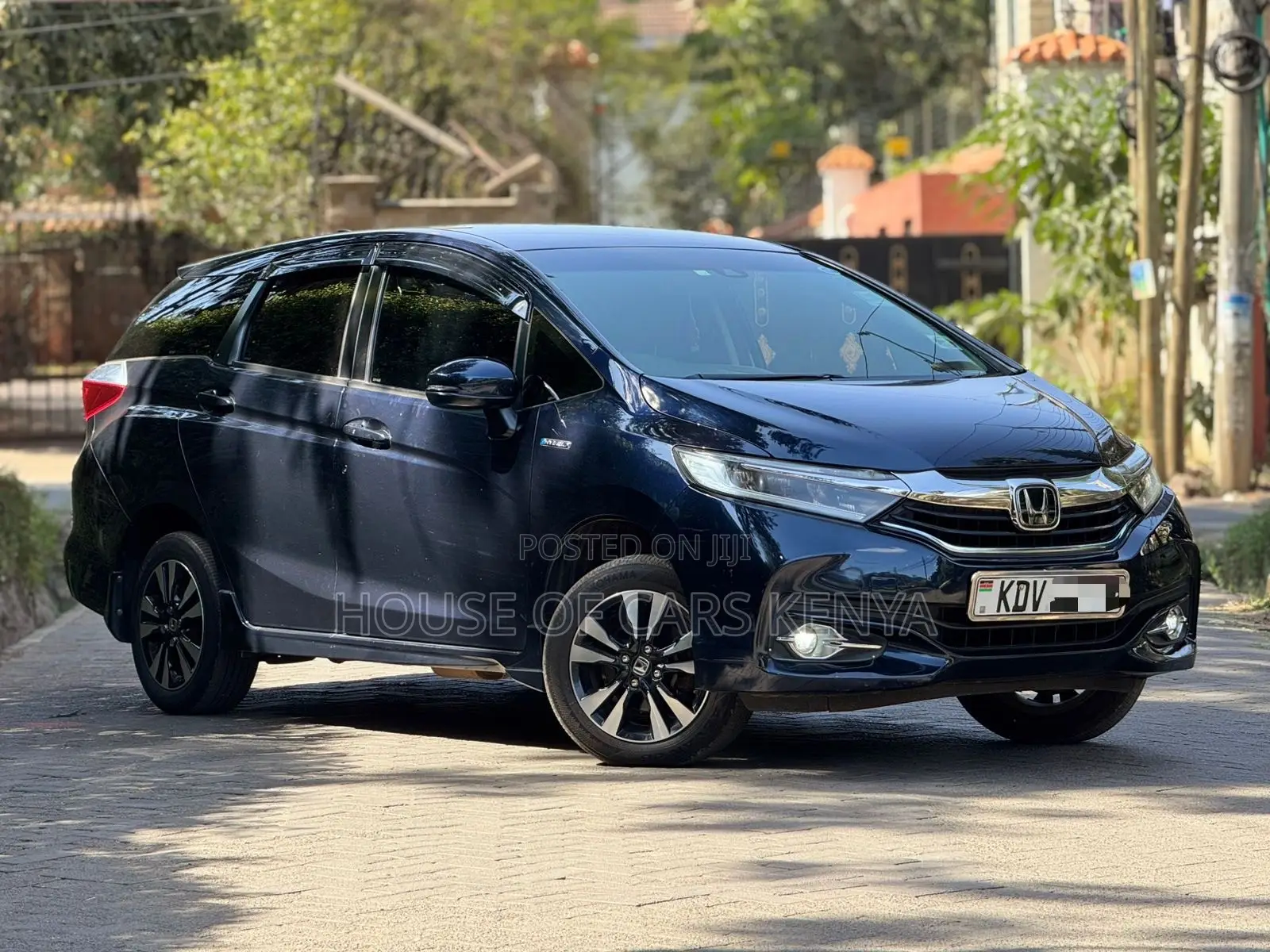 Honda Fit Shuttle 2018 Blue