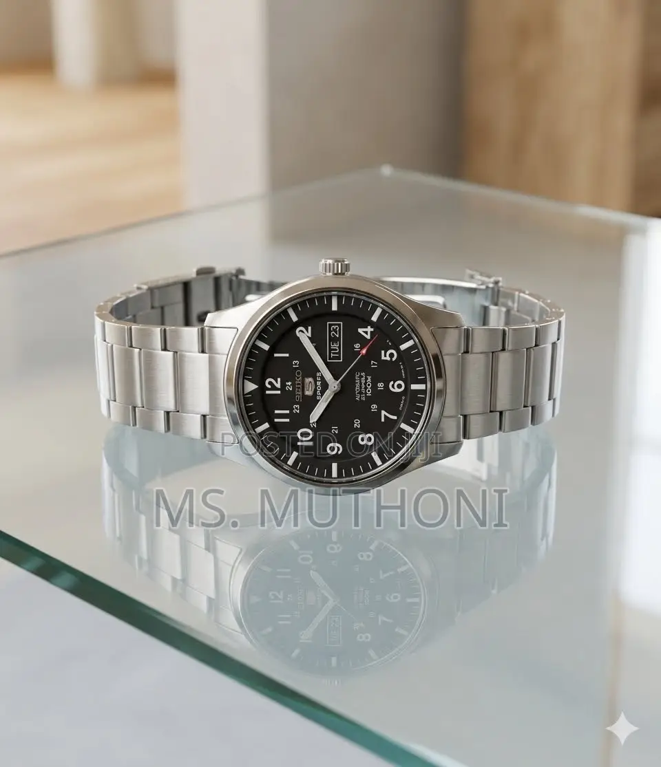 The Seiko 5 Sports Automatic (SNZG13J1) Black Dial