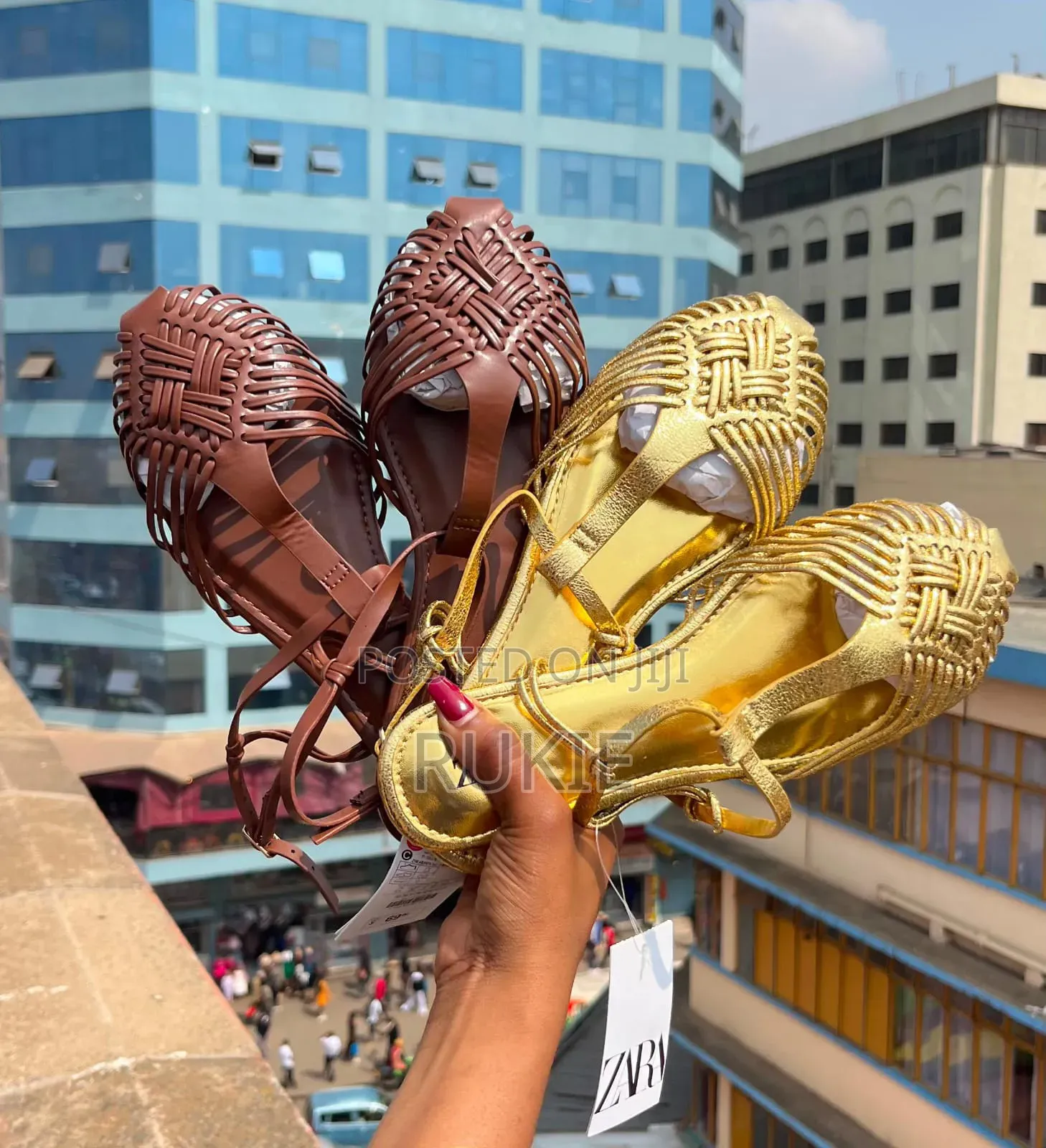 Zara Flat Sandals