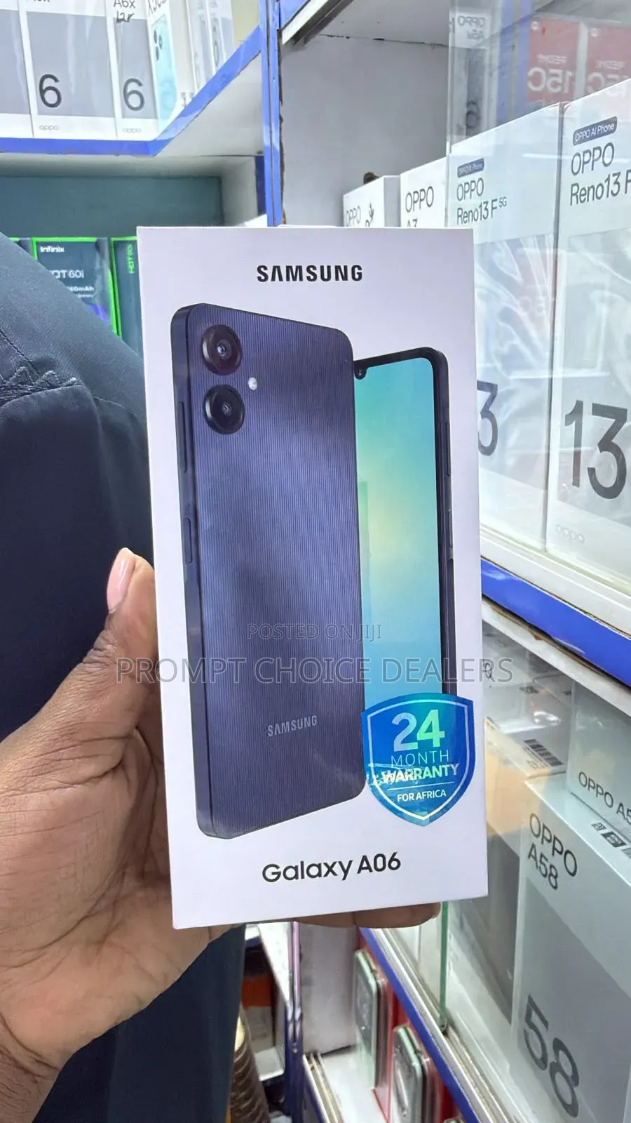 New Samsung Galaxy A06 128 GB Black