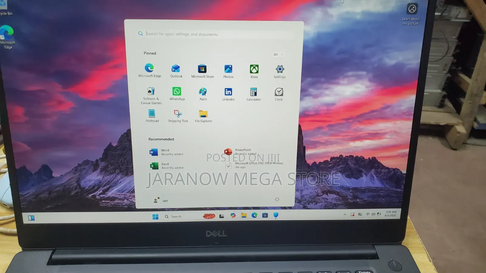 Laptop Dell Precision 5530 8GB Intel Core i9 SSD 256GB