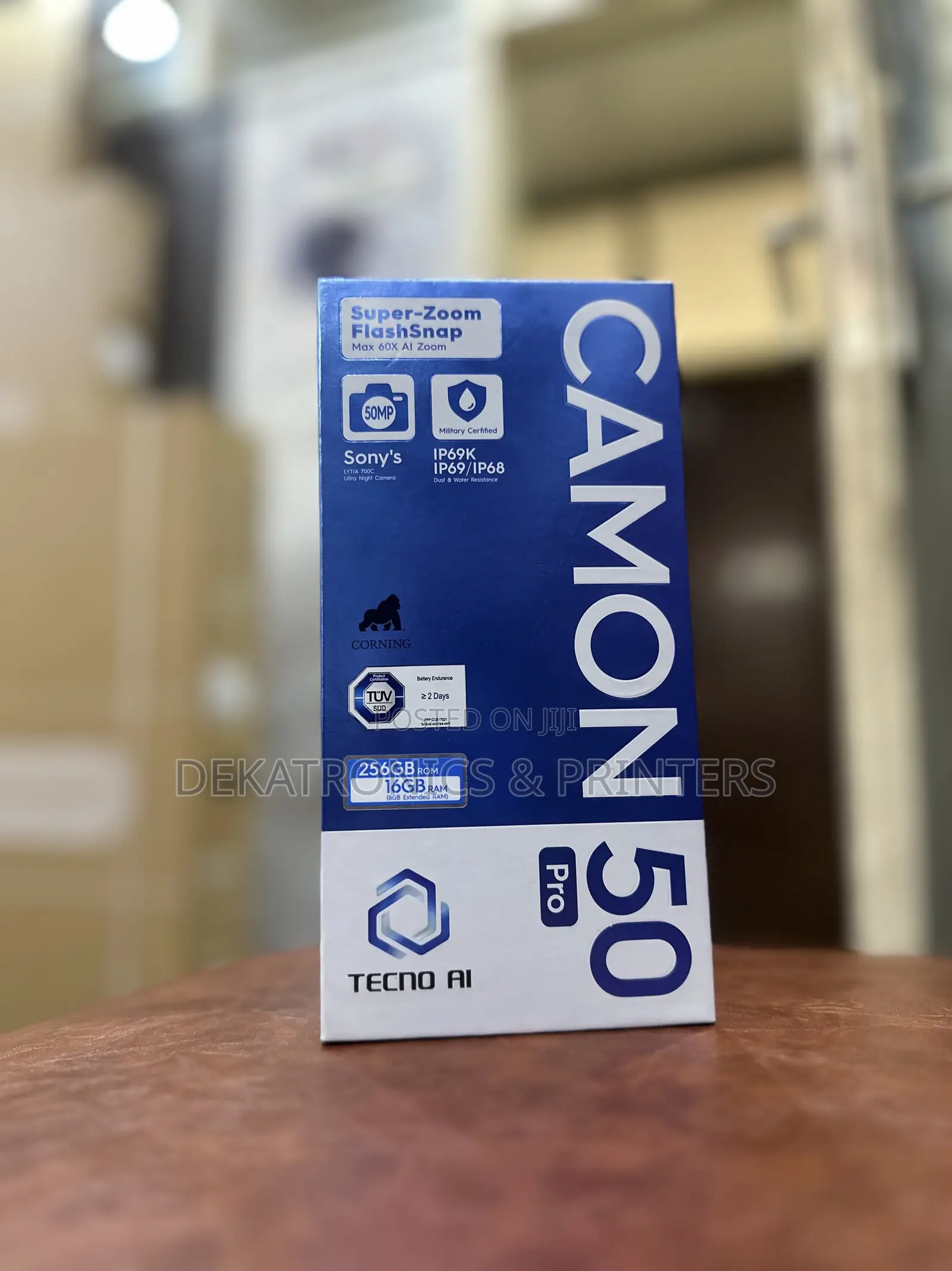 New Tecno Camon 50 Pro 256 GB