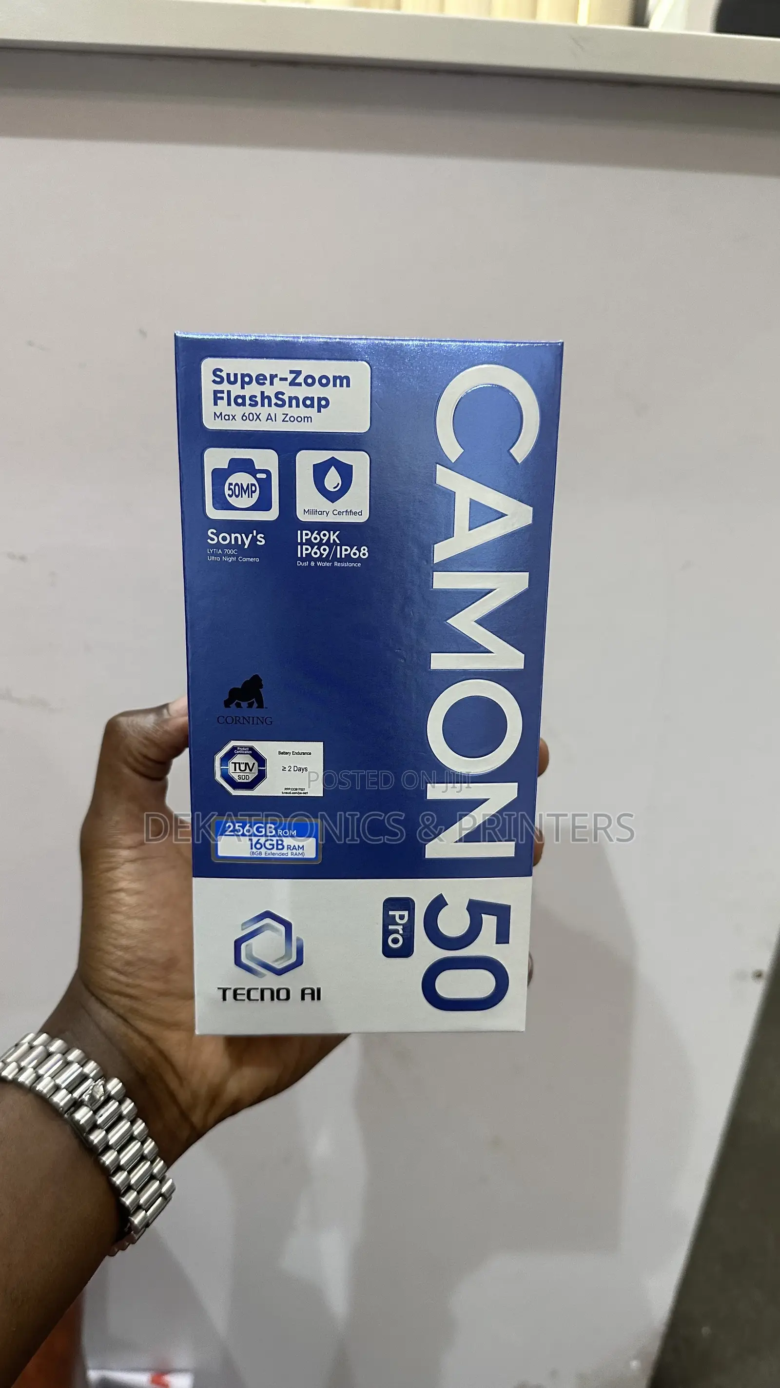 New Tecno Camon 50 Pro 256 GB