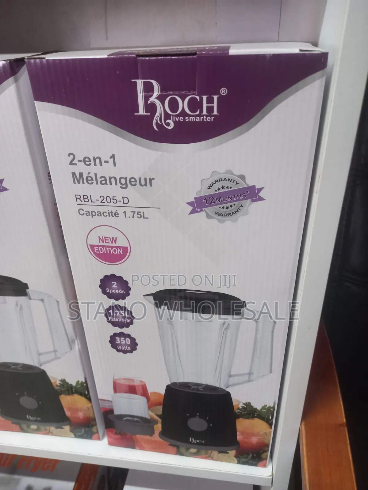 Roch Black Electric Blender