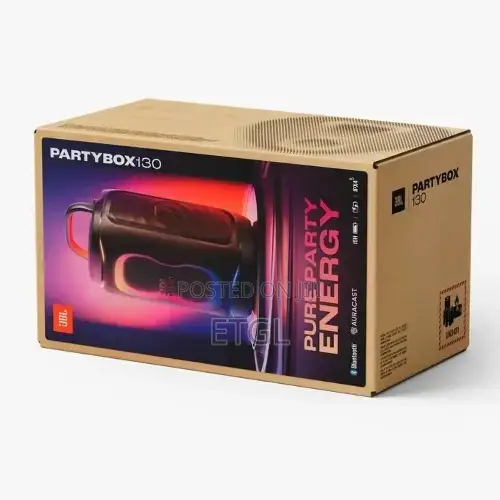 JBL Partybox 130 Portable Bluetooth Party Speaker