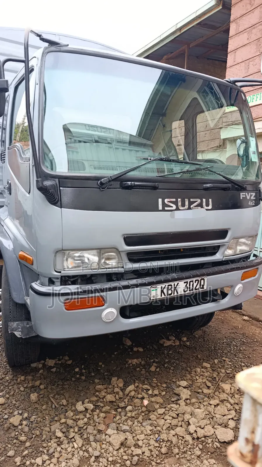 Isuzu FVZ 4 by 2 2008 Gray