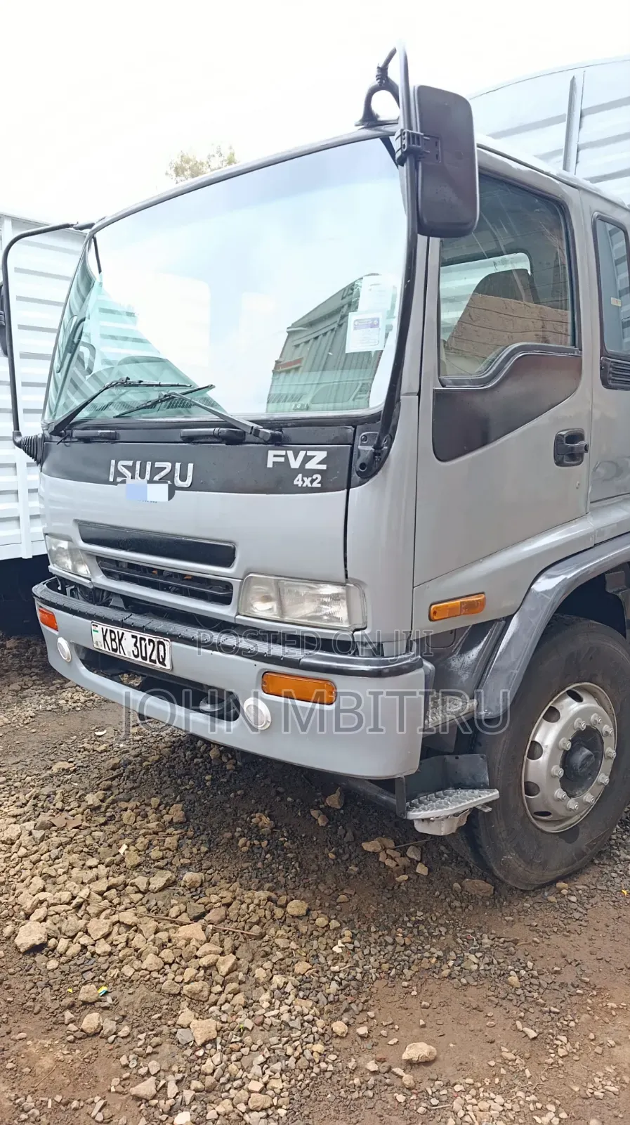Isuzu FVZ 4 by 2 2008 Gray
