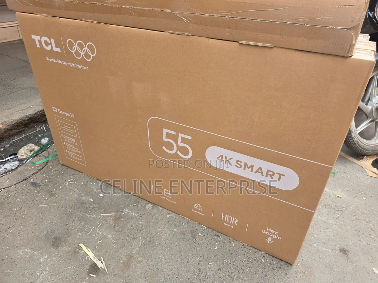 TCL 55 Inch 4K Ultra HD Google TV – Smart & Stylish