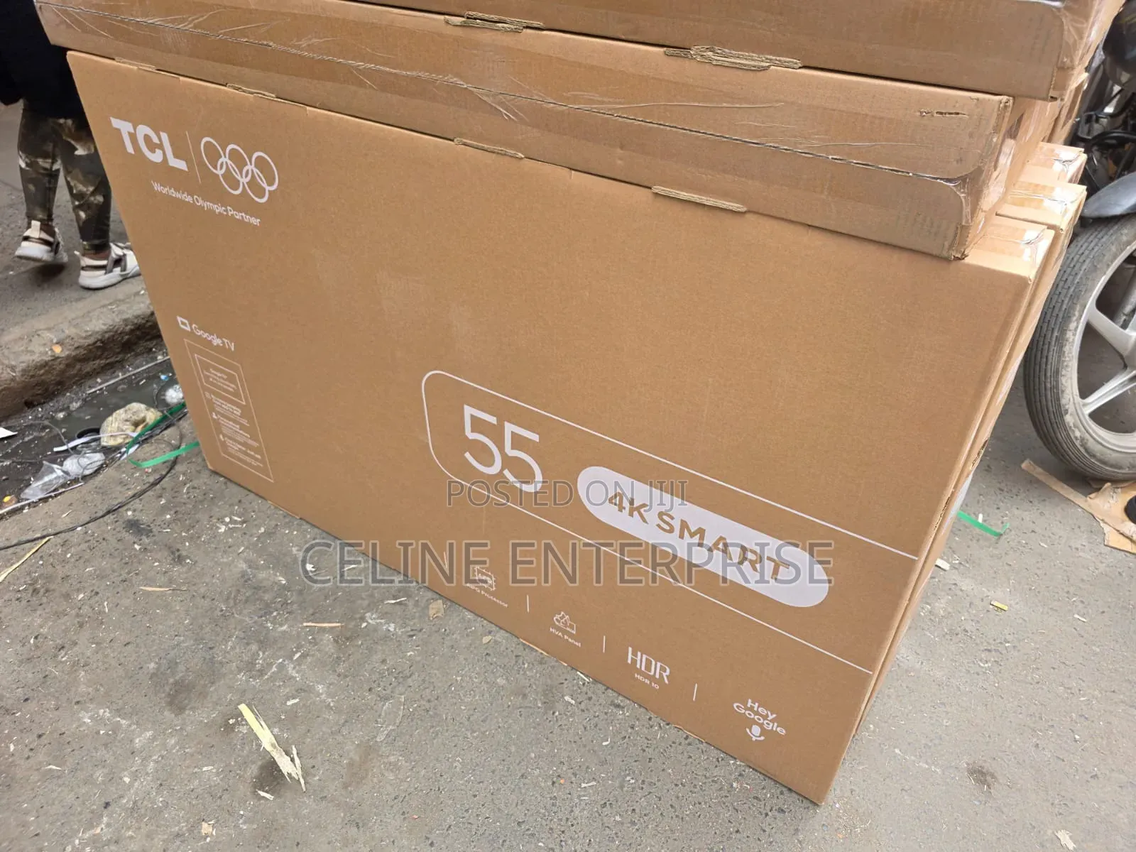 TCL 55 Inch 4K Ultra HD Google TV – Smart & Stylish