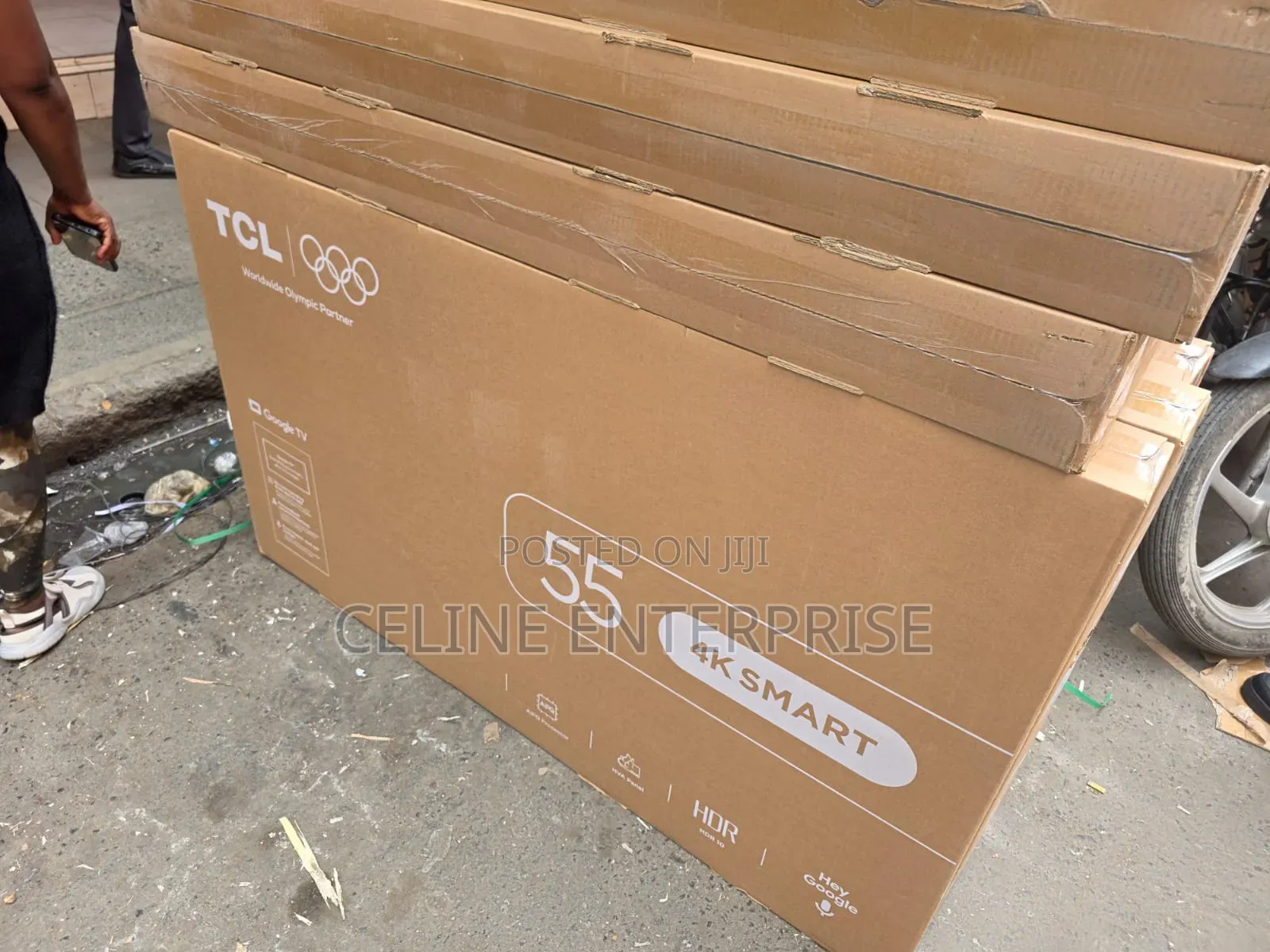 TCL 55 Inch 4K UHD Smart TV – Google TV