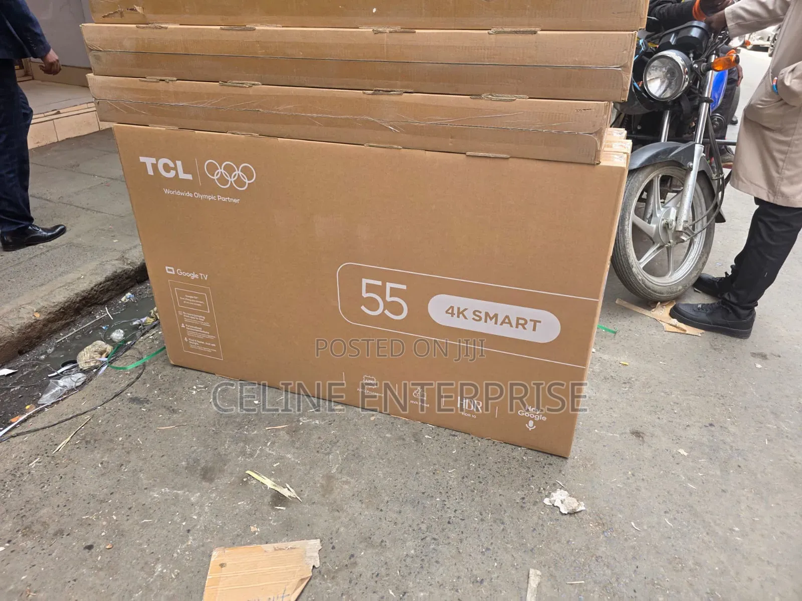 TCL 55” 4K Smart TV – Crystal Clear Picture & HDR