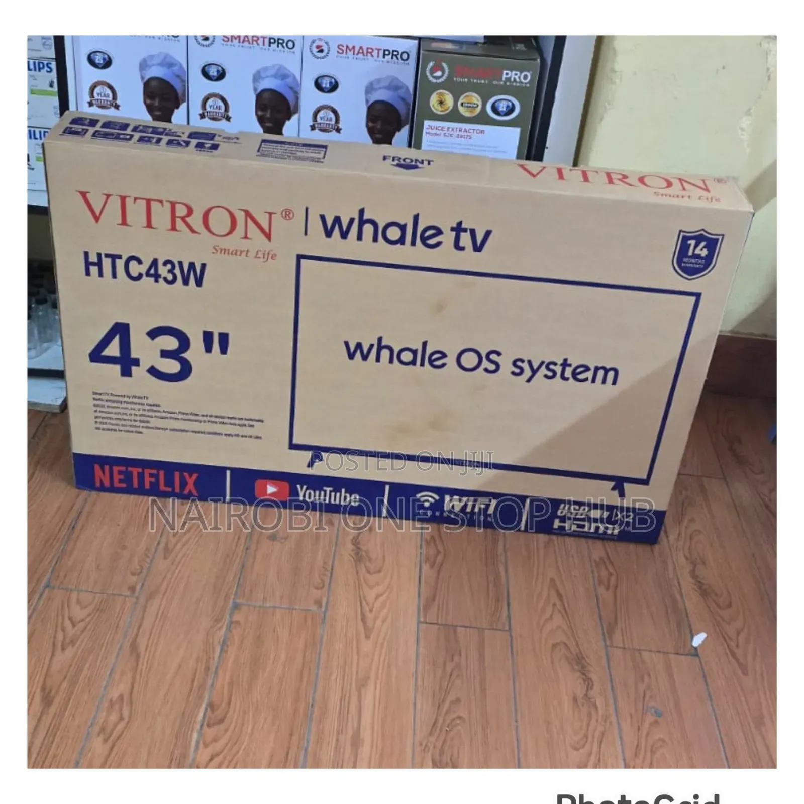 Vitron 43 Inches Whale TV