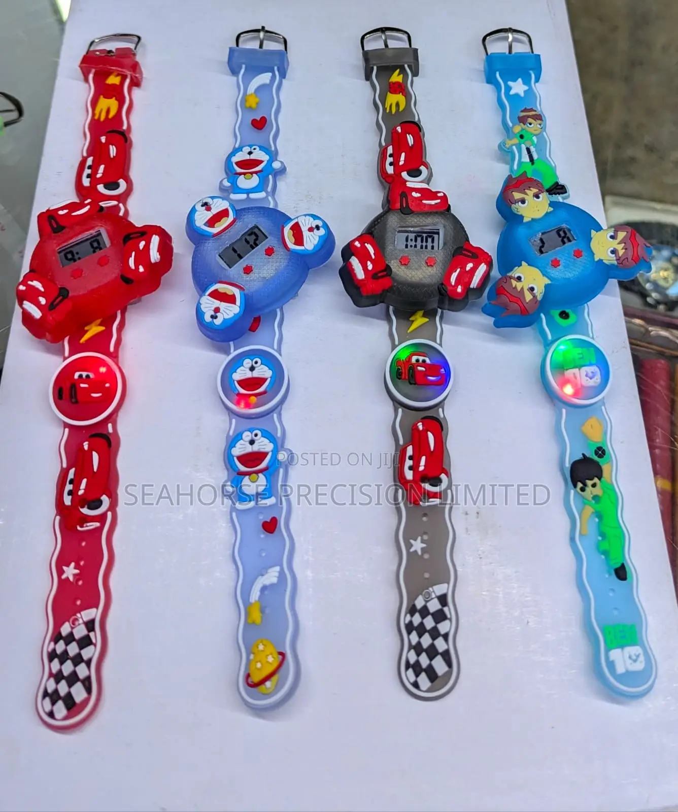 Kids’ Cartoon Digital Watch – Colourful LED Watch