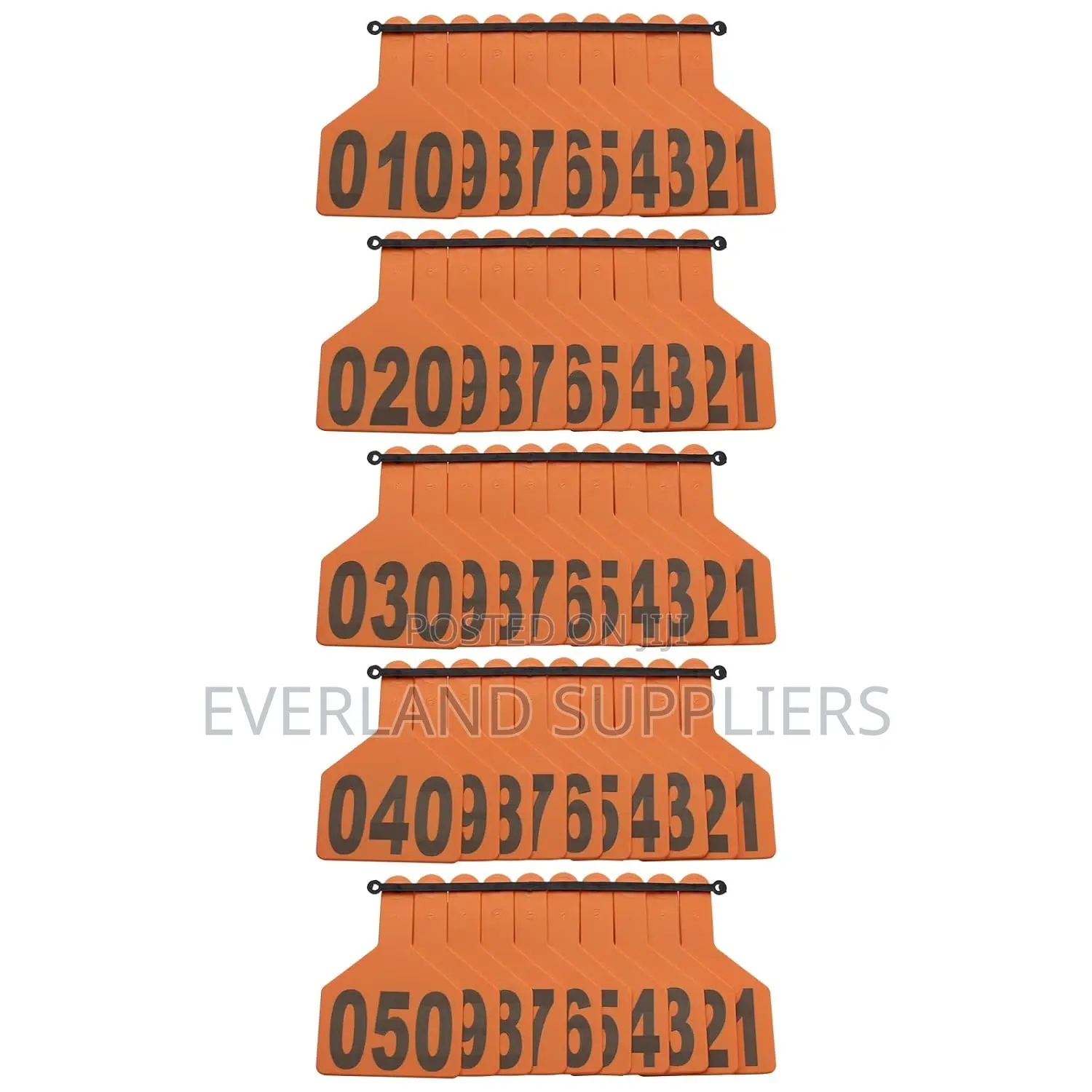 Cow-Calf Matching Numbered Z- Tags