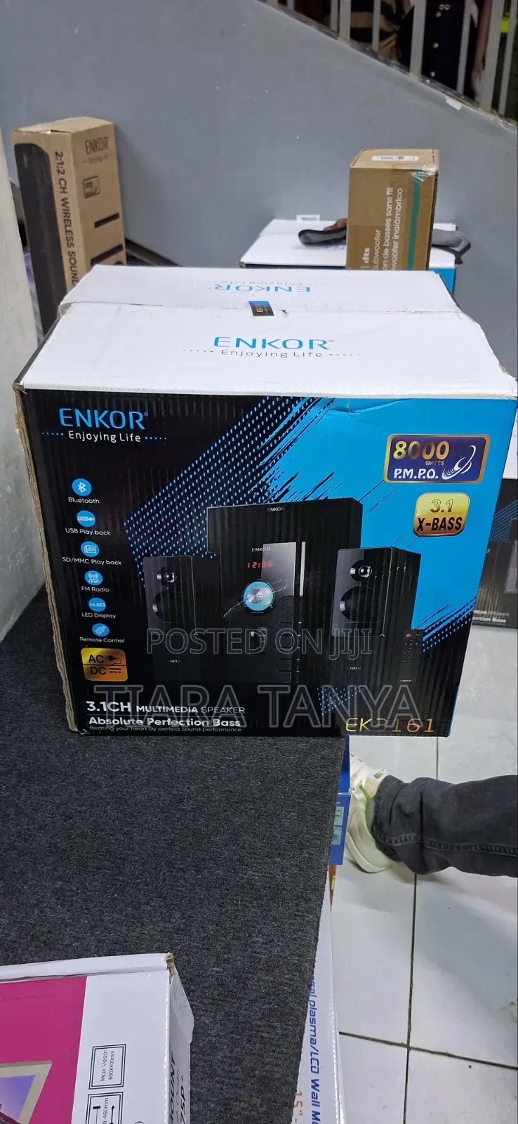 Enkor Ek 3161 Subwoofer Hometheatre Music System