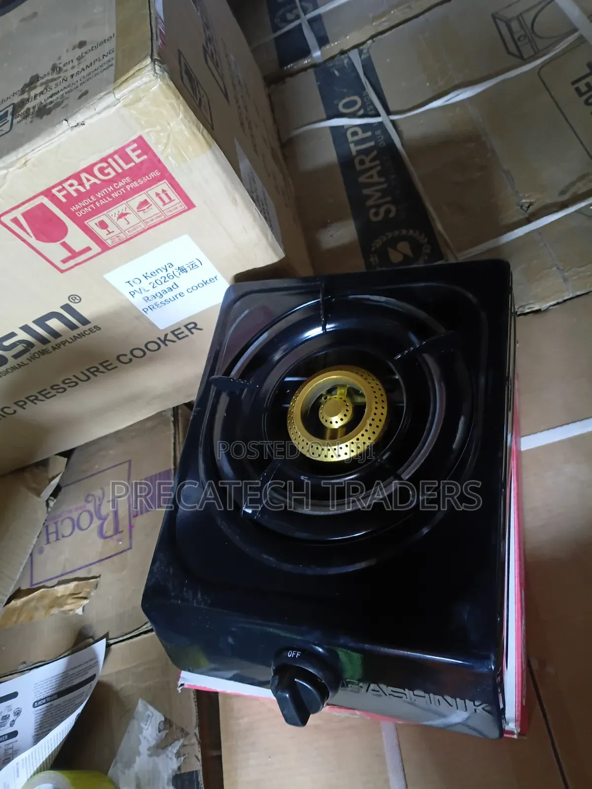 Rashnik Heavy Duty Single Burner Gas Cooker