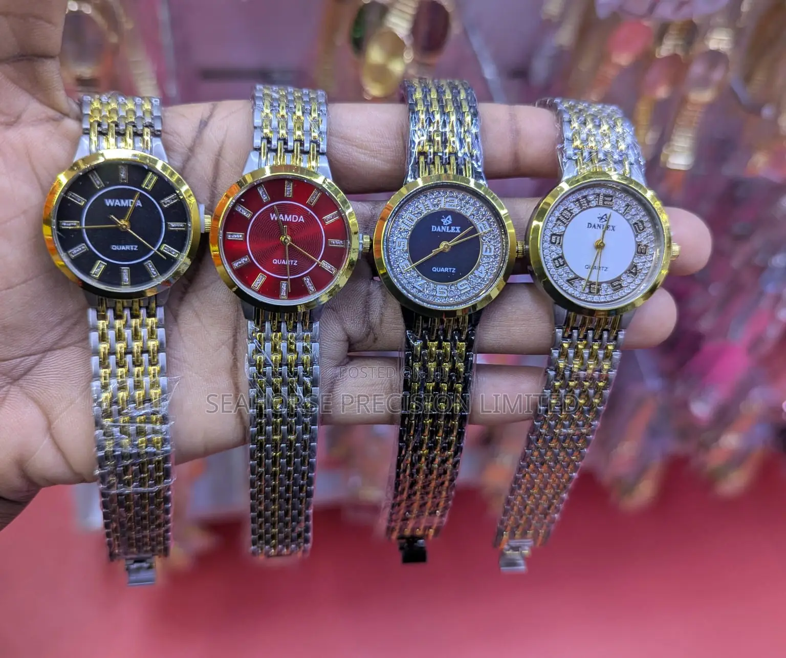 Ladies’ Elegant WAMDA & DANLEX Quartz Watches