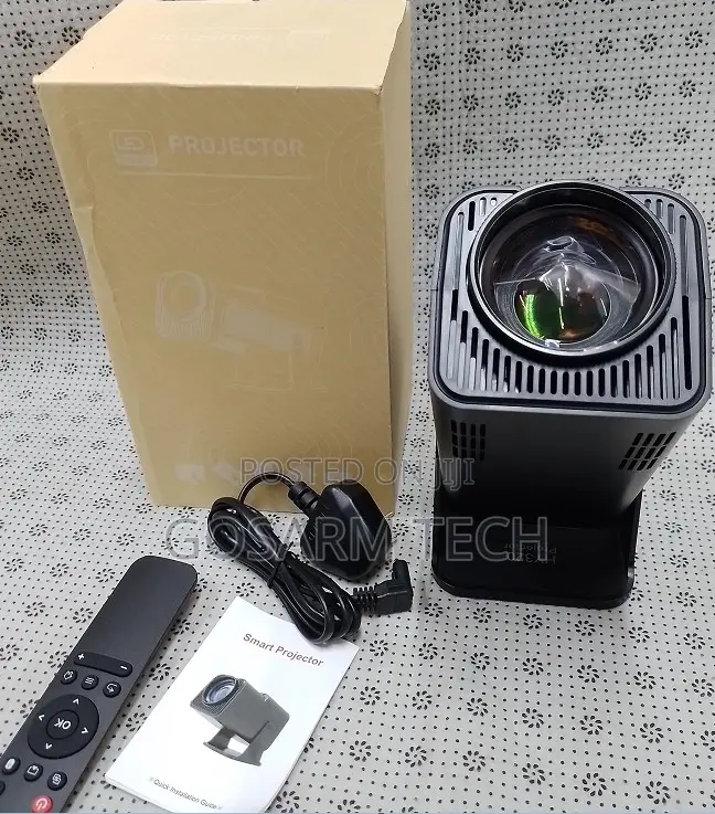 HY320 Projector With Cinematic View Display – 150 Inch, 16GB Storage