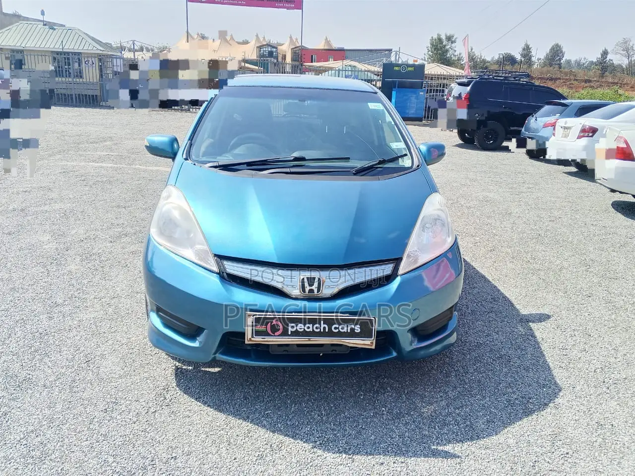 Honda Fit 2012 Blue