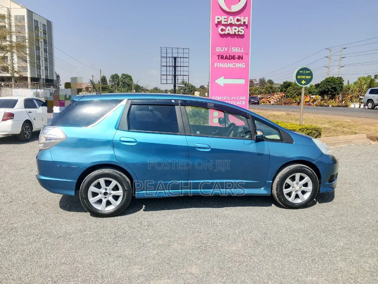 Honda Fit 2012 Blue