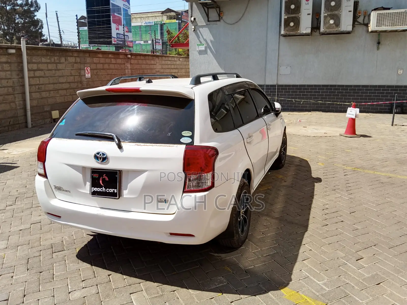 Toyota Corolla Fielder 2014 White