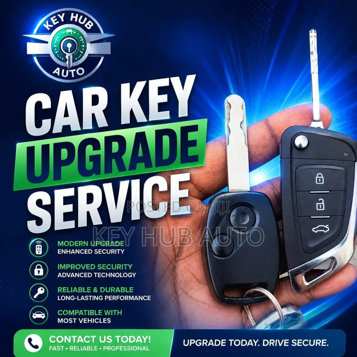 Car Key Upgrade | Smart Key Programming  Lost Key Replacement–All Cars