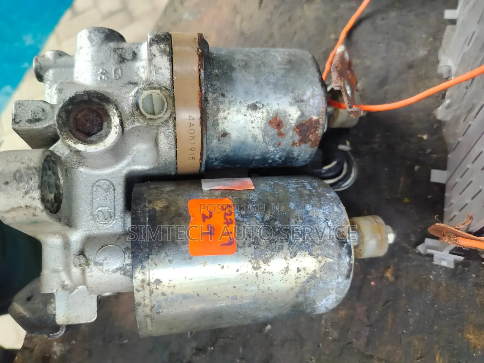 Toyota Aqua Hybrid Brake Motor