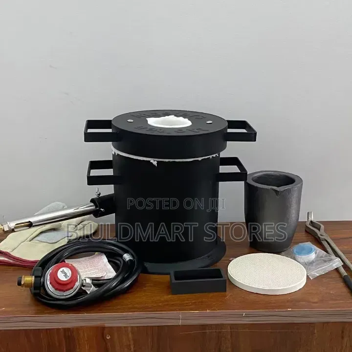 Portable Ingot Mold With Tongs and Furnace