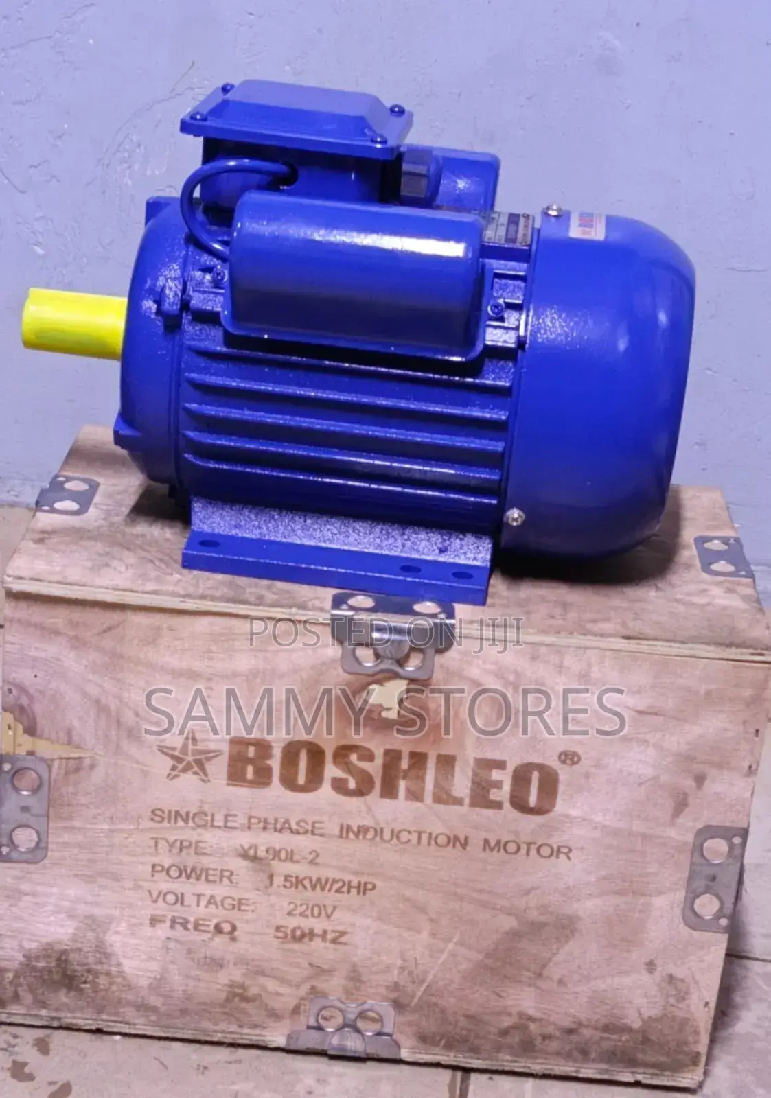 3HP High-Speed Single Phase AC Motor