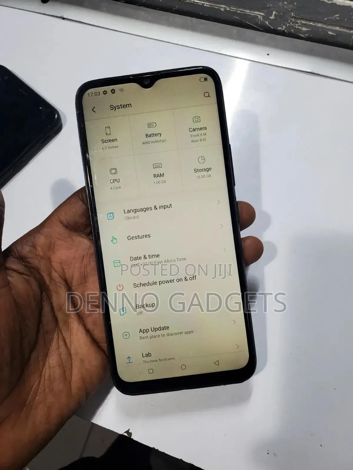 Itel S16 16 GB Blue