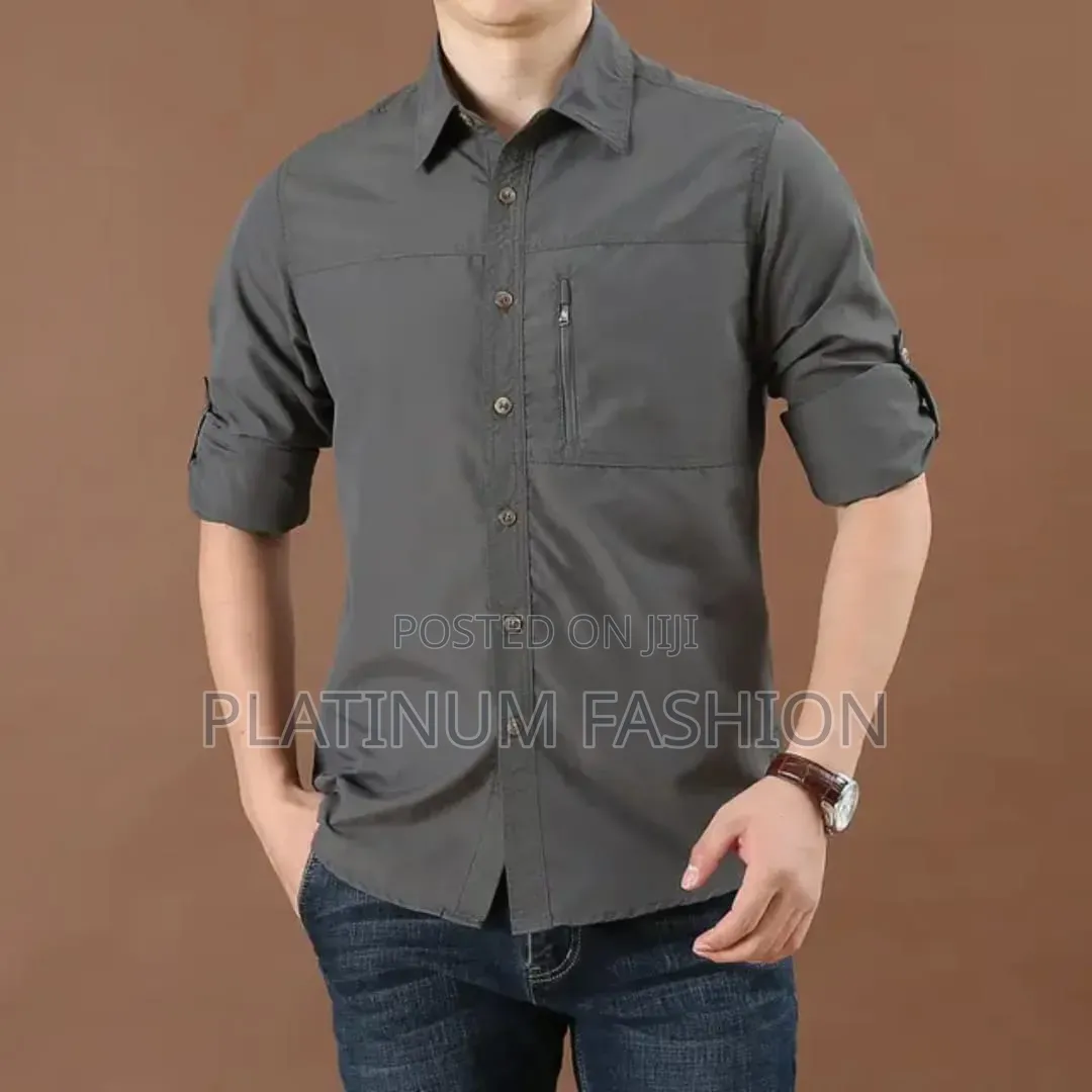 One Zip Spandex Shirt