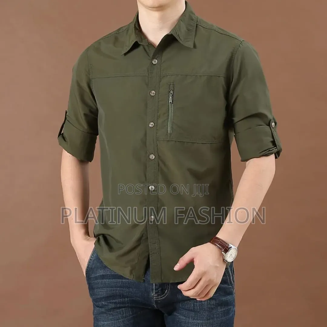 One Zip Spandex Shirt