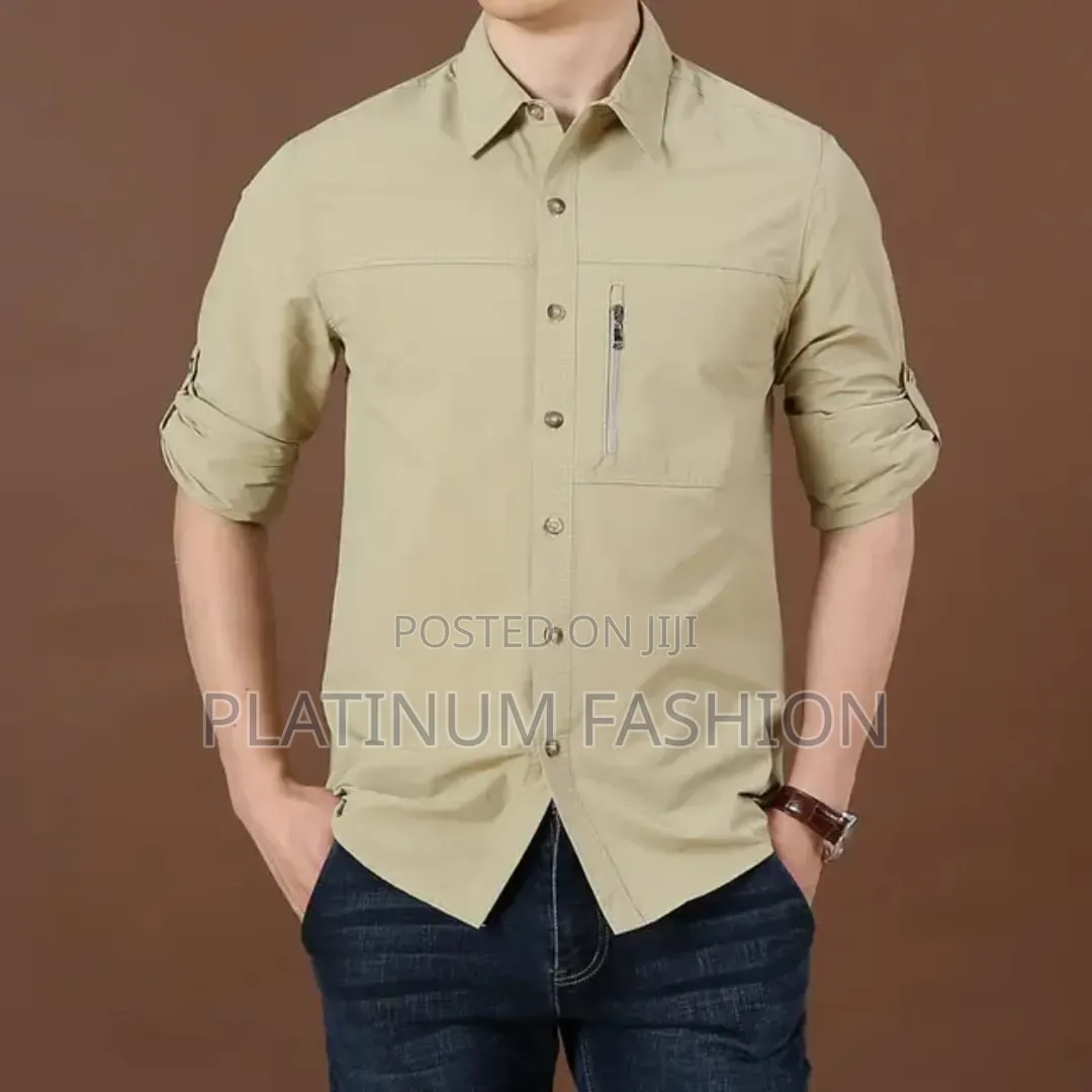 One Zip Spandex Shirt