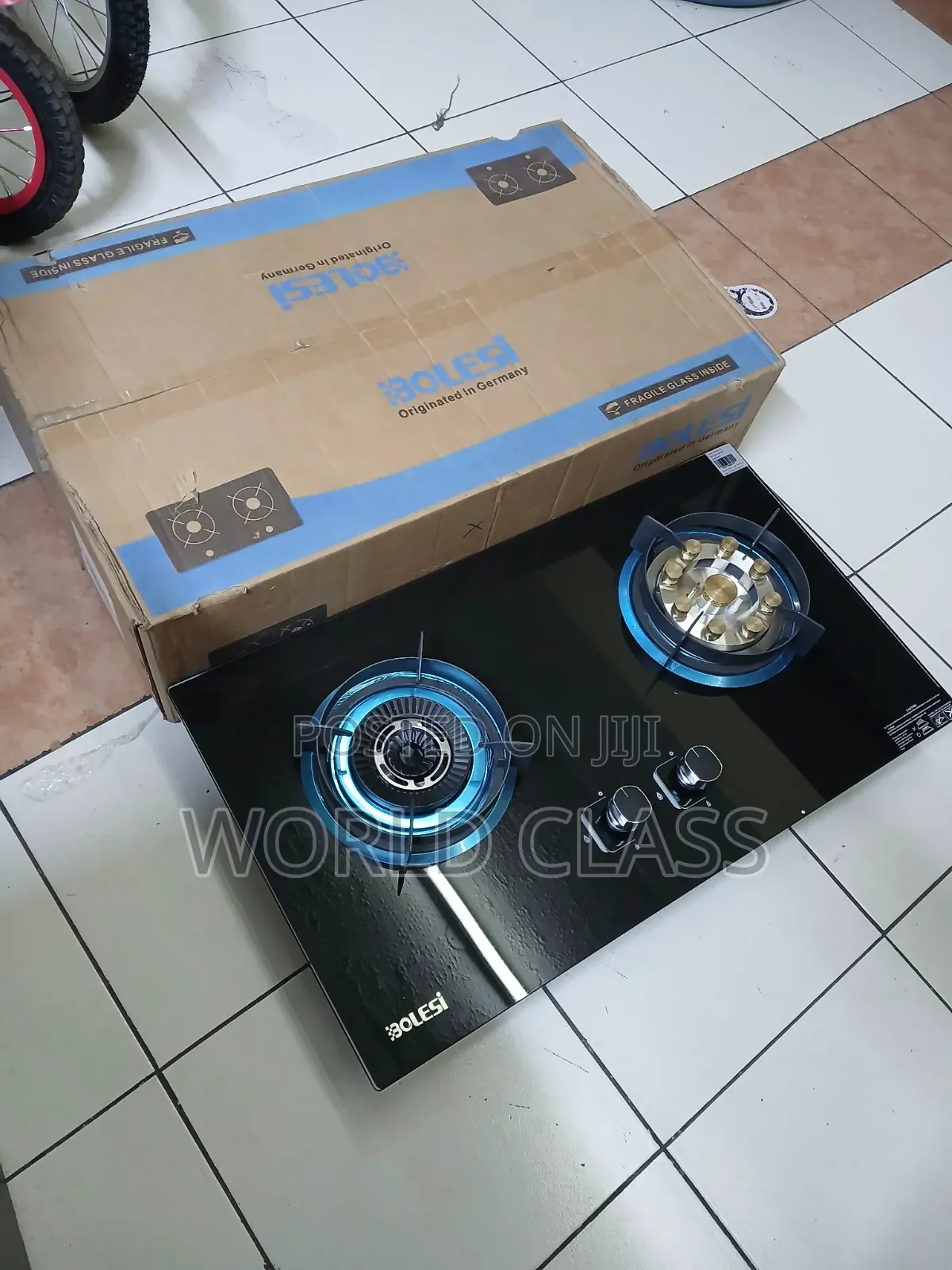 Bolesi 5-Burner Built-in Gas Hob.