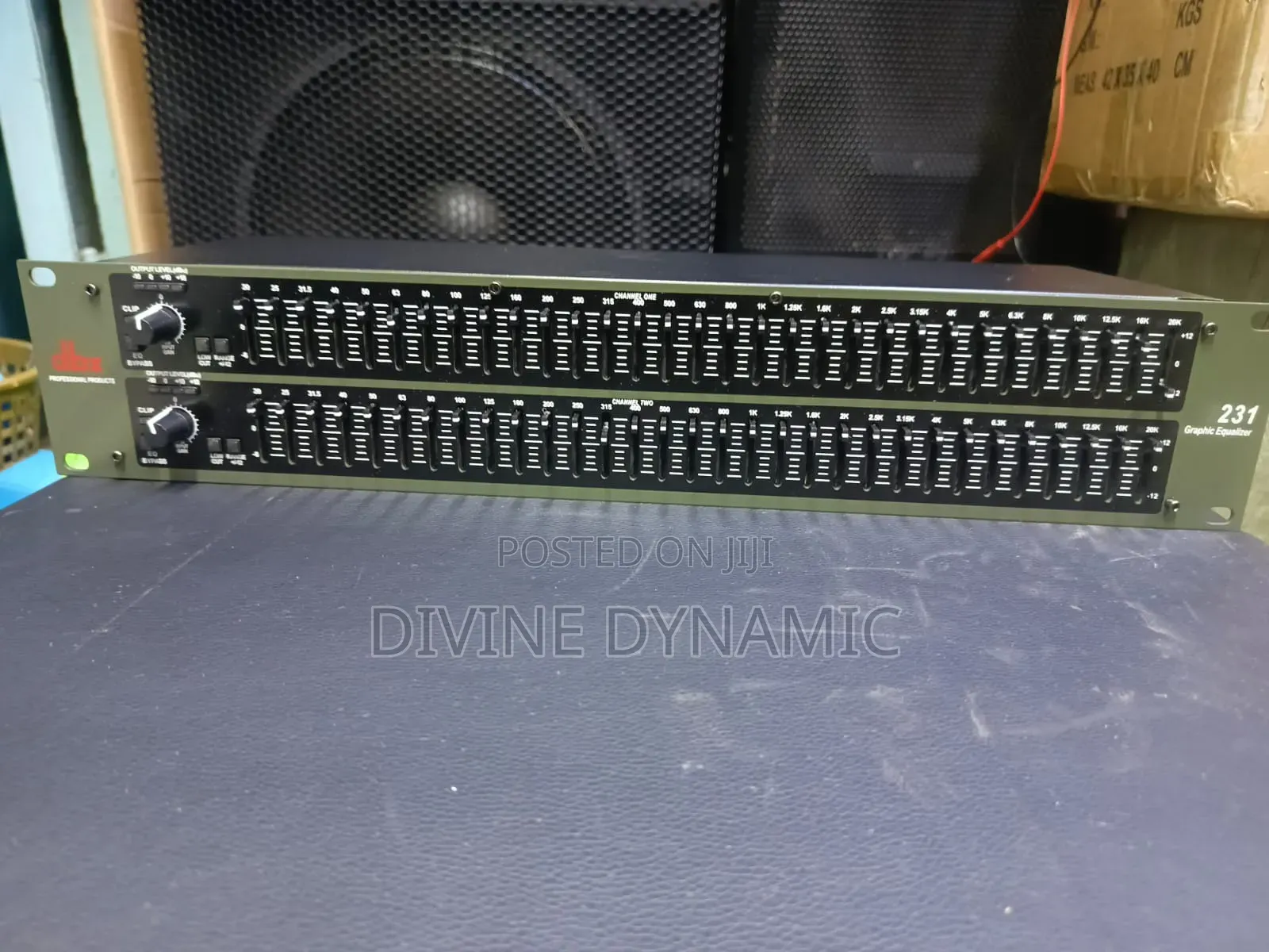 DBX 231/231 SUB 2-Series Graphic Equalizer