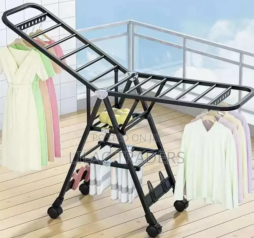 Portable Heavy Duty Laundry Drying Rack – 180×160×47cm Spad