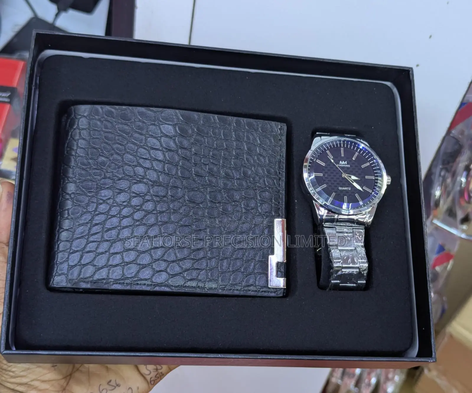 Men’s Watch & Wallet Gift Set – Premium 2-Piece Set