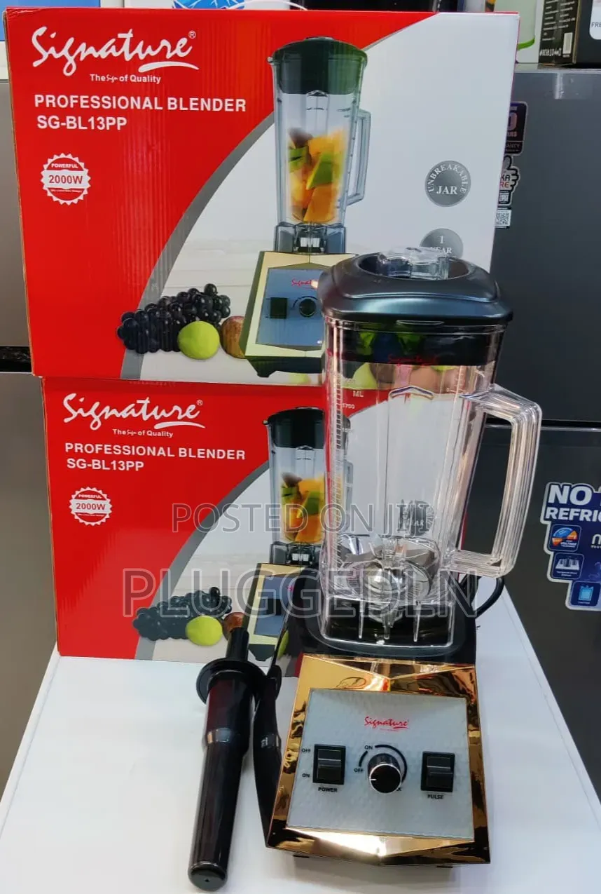 2000W Signature Commercial Blender With 2.0 LTR One Jar
