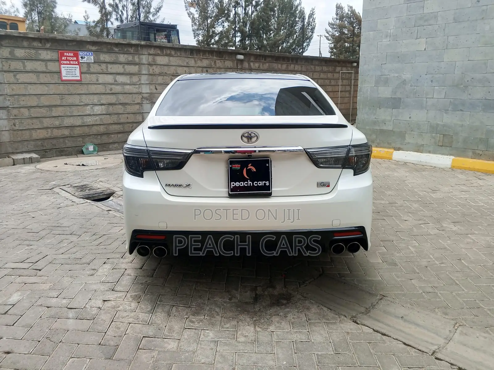 Toyota Mark X 2015 White