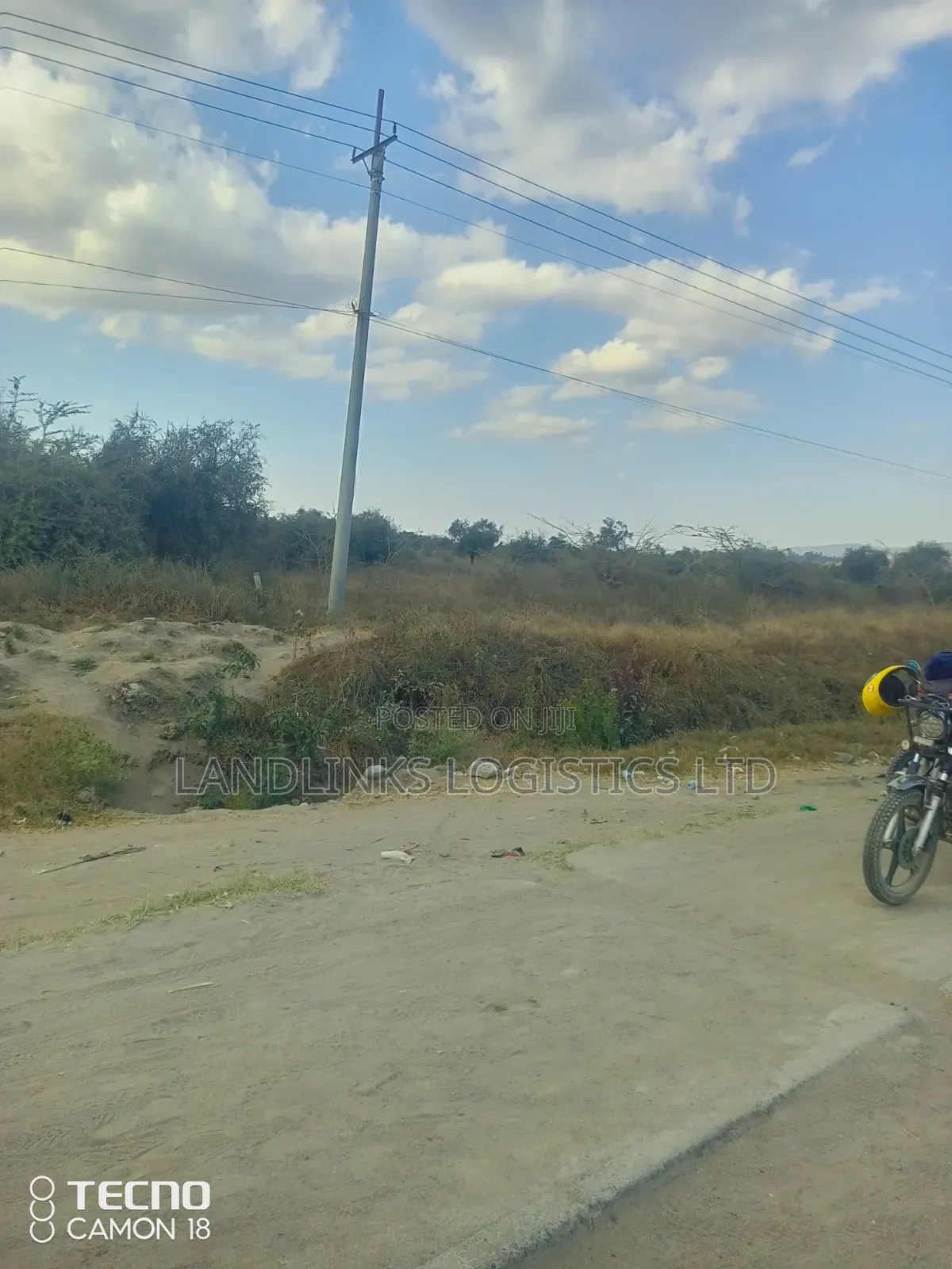 Syokimau 5 Acres on Kiungani Road for Apartments 1kms.from Mombasa Rd