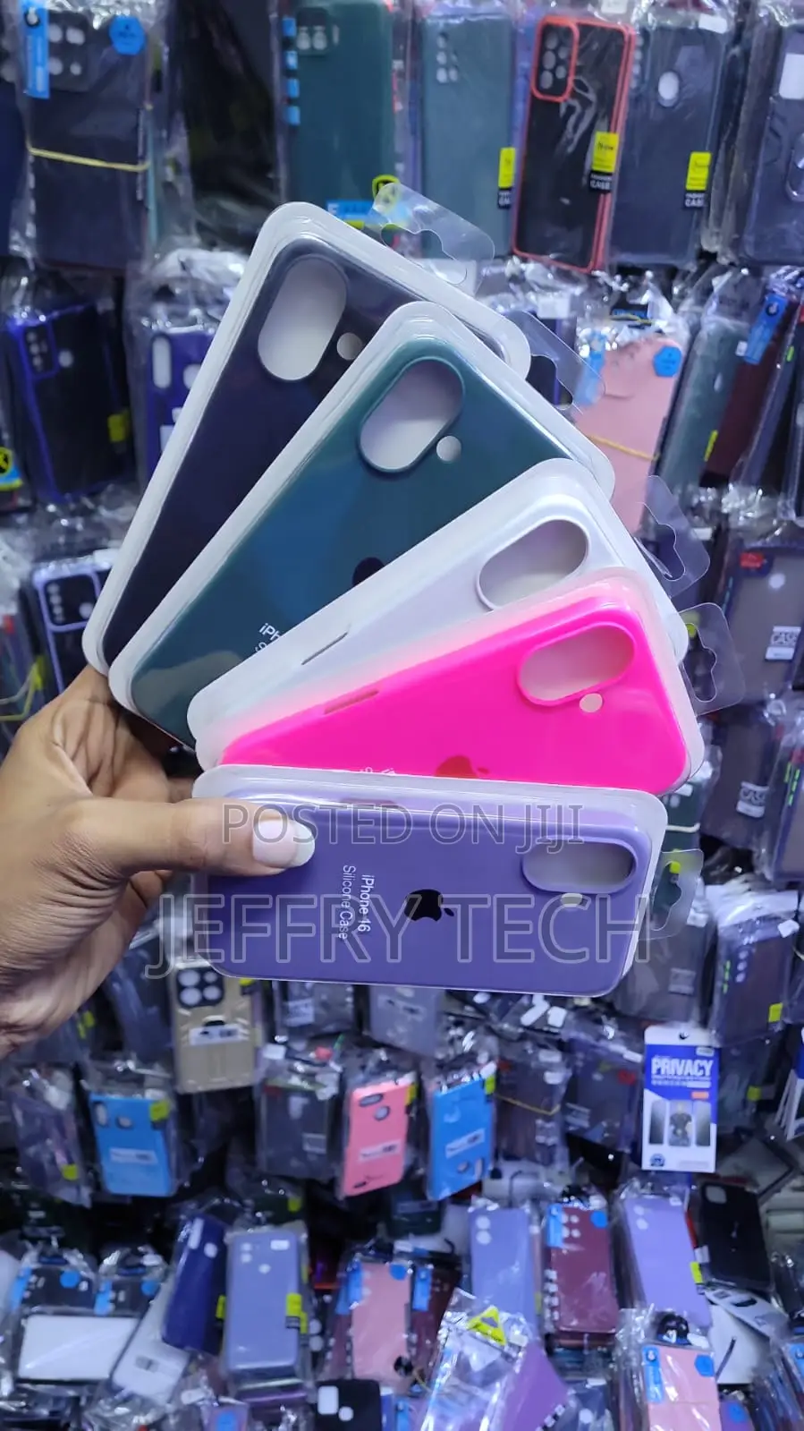 Silicone Protective Cases Designed for the Standard iPhone 16.